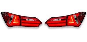 Задняя оптика диодная красная GT Style для Toyota Corolla 2013-